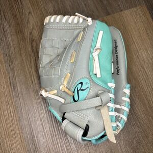 Rawlings 11" Glove Leather WPL11GM Gray/Teal Right Hand Throw